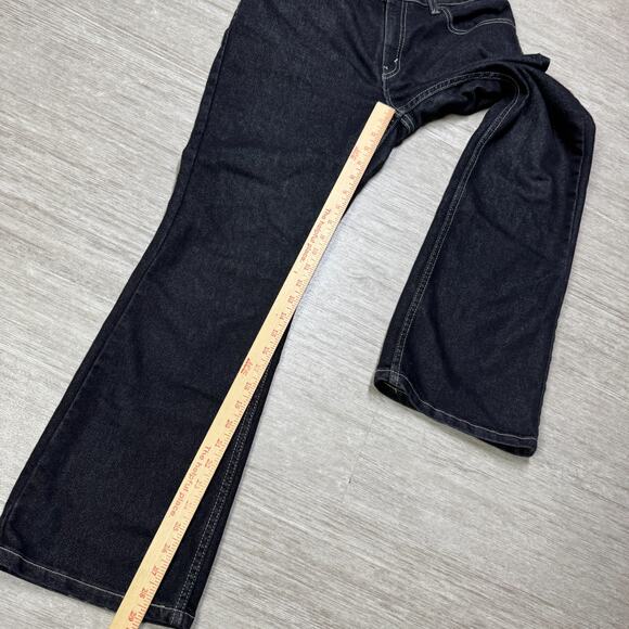 Vintage 90s Levis 515 Jeans Black Wash USA Denim Women's 10P Bootcut Low Rise - Picture 6 of 10